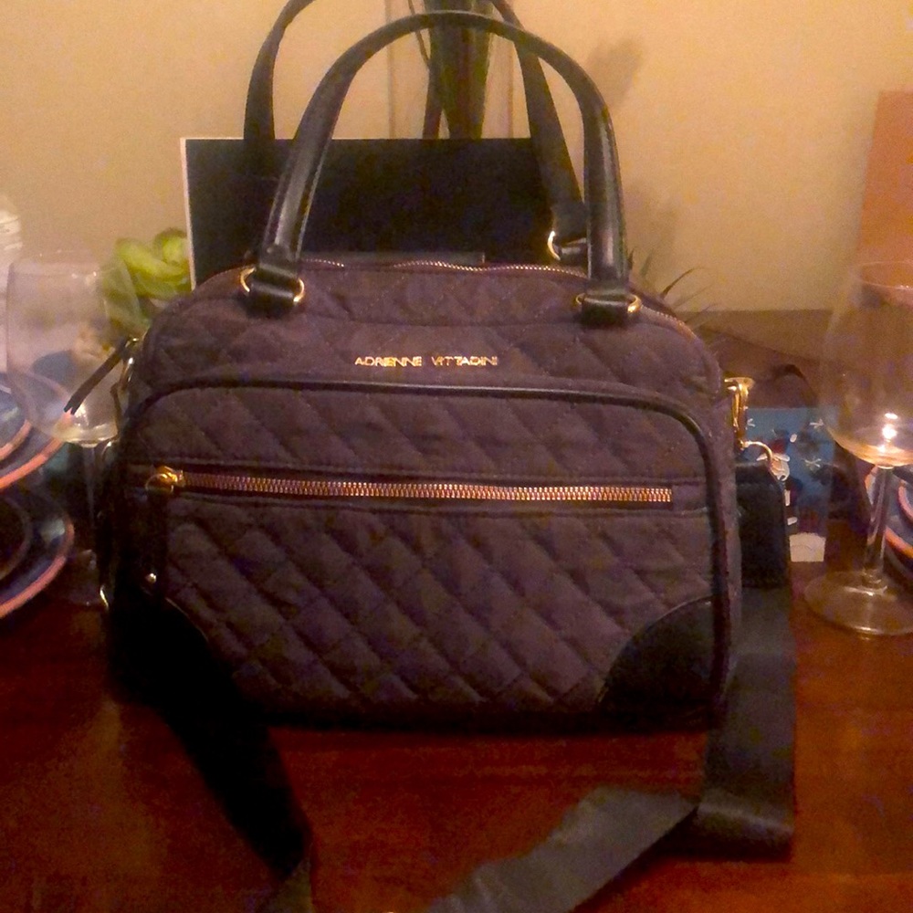 Adrienne Vittadini satchel with strap